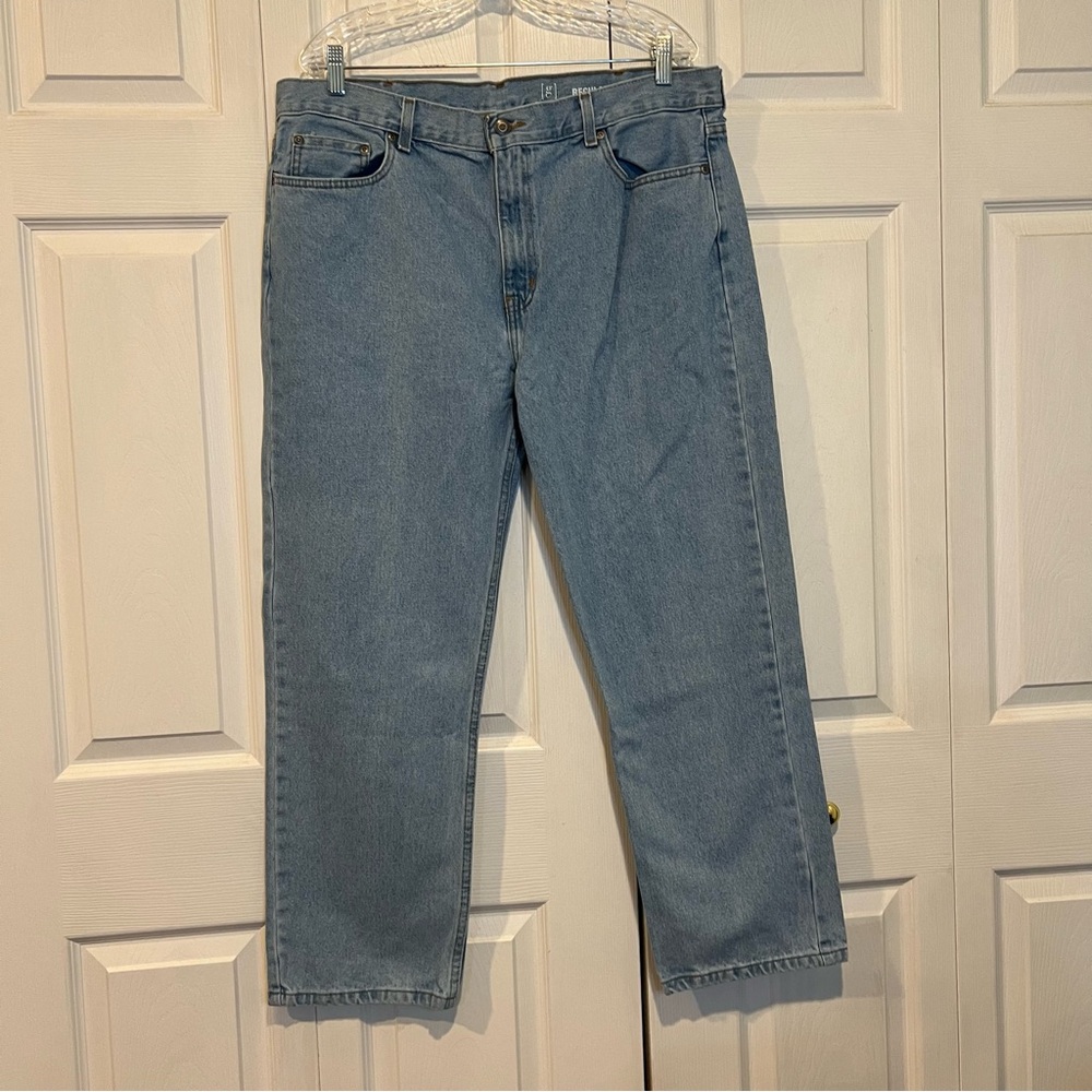 🍋 (G) George Regular Blue Denim Jeans - Size 38 x 29